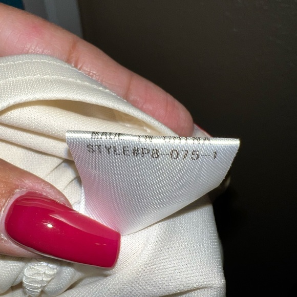 Andrée By Unit Floral Dress Size 1X Mid-sleeve - Picture 7 of 8